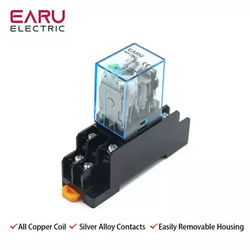 Электромагнитное реле EARUELECTRIC MY2NJ MY3NJ MY4NJ