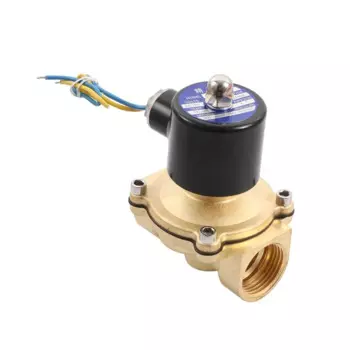 Электромагнитный клапан G1'', латунный, N/C, 12 В, 24 В, 220 В
