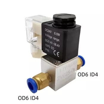 Электромагнитный клапан Liyadu 2V025-06 G1/8