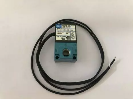 Электромагнитный клапан MAC 35A-ACA-DDBA-1BA 35A-ACA-DDAA-1BA с 3 портами, латунный глушитель с 6 мм трубчатыми фитингами