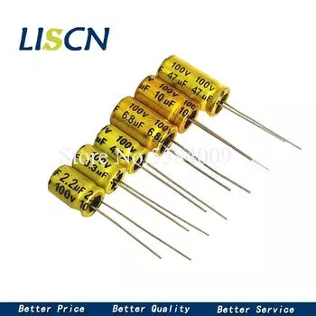 10 шт. аудио конденсатор 100V неполярный полипропилен 1 мкФ - 5,6 мкФ