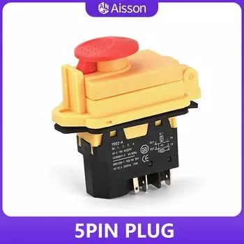 Электромагнитный переключатель CKCTINNER YH02-A / YH01A 220В 15A 4/5 PIN