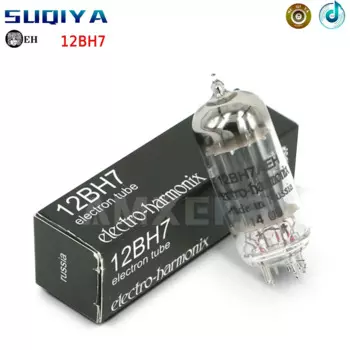 Электронная трубка SUQIYA-EH 12BH7 5687 7119 E182CC 6N6, сменная вакуумная трубка, оригинальная Заводская точность, подходит для усилителя