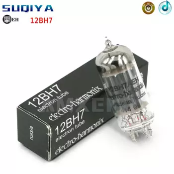 Электронная трубка SUQIYA-EH 12BH7 5687 7119 E182CC 6N6, сменная вакуумная трубка, оригинальная Заводская точность, подходит для усилителя
