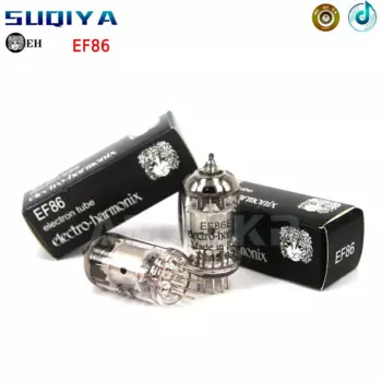 Электронная трубка SUQIYA-EH EF86 6J8 6267 EF806S, сменная вакуумная трубка, оригинальная Заводская точность, подходит для усилителя