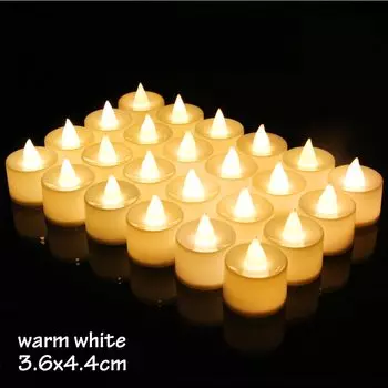 Электронные чайные свечи акриловые