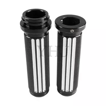 Электронные Грипсы с рукояткой 1 дюйм, ручные ручки для мотоцикла Harley Touring Road Glide Softail Fat Bob Fat Boy Trike