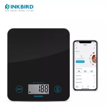 Электронные кухонные весы INKBIRD с цифровым ЖК-дисплеем