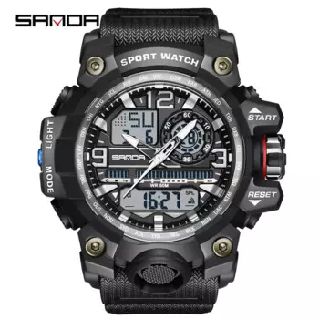 Электронные наручные часы SANDA, модные, водонепроницаемые, 3133