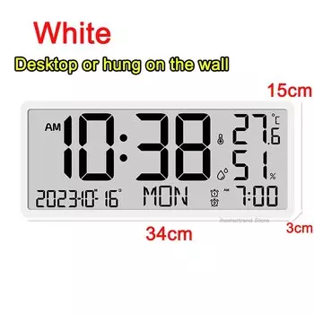 Электронные настенные часы Dreamburgh с термогигрометром