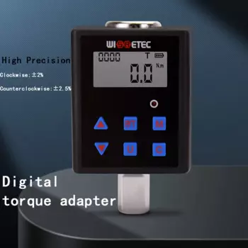 Электронный Цифровой Динамометрический ключ Wisretec 0,3-1/4 нм Динамометрический адаптер 3/8 1/2 Инструменты для ремонта велосипедов и автомобилей
