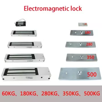 Электронный магнитный замок, 280 кг, 12 В
