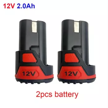 Электронный шуруповерт DCONG, 2000 мАч, 12 В, литиевая батарея