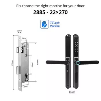 Электронный замок Catchface TTLock для ворот