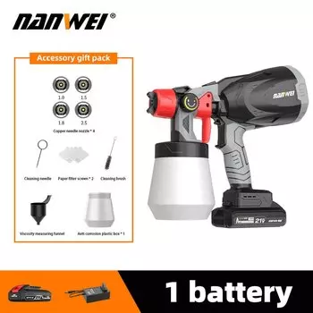 Электрическая краскопульт NANWEI