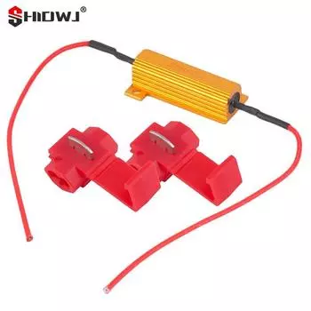 Электропроводка декодера, яркость подключения, сопротивление проводки 50 Вт, 6 Ом, резистор нагрузки сигнала поворота, нагрузочный резистор фары