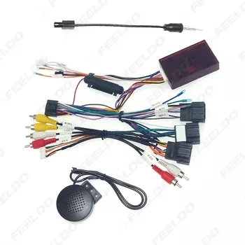Электропроводка FEELDO, 16pin, Android, кабель Canbus для Chevrolet Silverado/GMC Yukon/Sierra/Tahoe/пригородный/Траверс