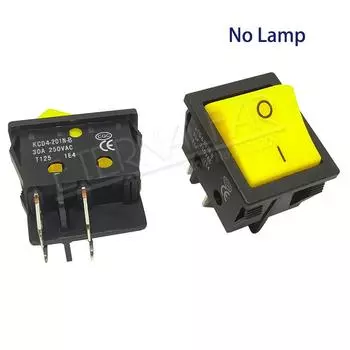 KCD4 Электросварочный аппарат, переключатель корабля с красным, зеленым, синим, желтым светом, 30А, 250 В переменного тока, духовка, электрический нагреватель, 4PIN DIP6 T8555