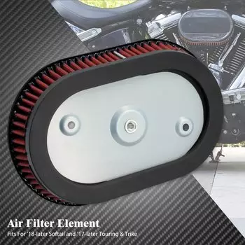 Элемент воздухоочистителя, замена внутреннего фильтра мотоцикла для Harley Touring Road Street Glide FLHT Softail Fat Bob FXDF 2018-2024