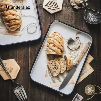 Эмалевый противень для выпечки AhunderJiaz