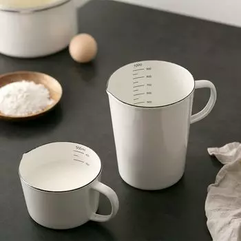 Эмалированная чашка BearPaw 500/1000 мл