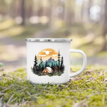 Эмалированная кружка DESumHar "Приключения"