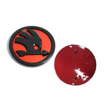 Эмблема 110 мм для SKODA Superb Fabia Kamiq Kodiaq Karoq Octavia Citigo Yeti Rapid Vision, крышка автомобиля, значок, передняя и задняя наклейка