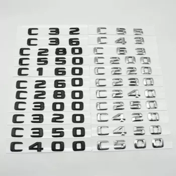 Эмблема багажника, логотип для W202 W203 W204 W205 C32 C36 C43 C63 C55 C200 C220 C250 C280 C320 C350 C420 C550