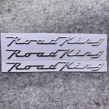 Эмблема для мотоцикла Harley Davidson Road King, 3D Chrome стикеры мотоцикла 110/105th
