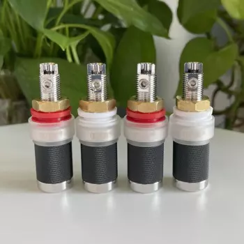 JEMOSA разъемы для динамиков EZ-302, EZ-303A 24К позолоченные