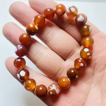 Энергетический браслет из сердолика и агата pinhan