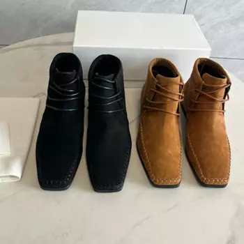 Jenny & Dave Mokasin, кожаные сапоги с оленем, ковбойские короткие сапоги в стиле ретро, дизайн с ремешком, женские замшевые ботильоны в стиле минимально