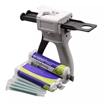 Эпоксидный клей, 2 шт., 50 мл, 1:1, прозрачный клеевой пистолет, 50 мл, 1:1