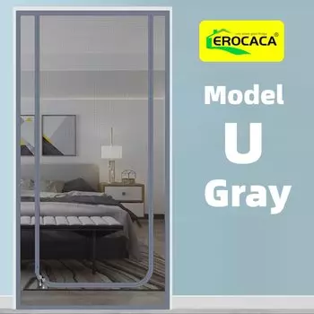 ЭРОКАКА усиленная дверная москитная сетка