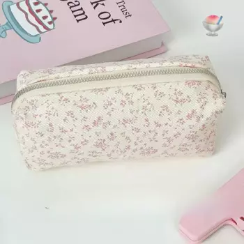 JESJELIU Черный тканевый пенал