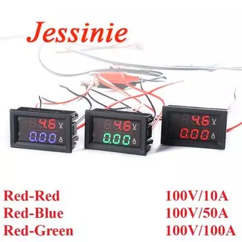 Jessinie Mini Digital Voltmeter Ammeter