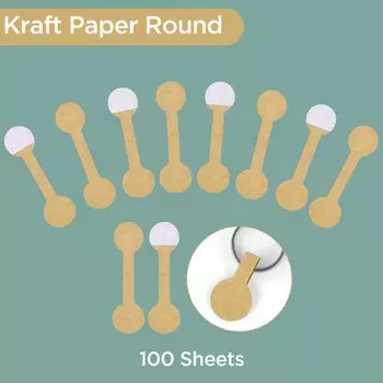 Этикетки для украшений SEVENWELL 100 шт.