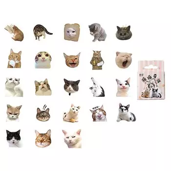 Этори Лайф мультяшные животные стикеры