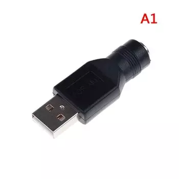 JETTING DC Female to 2.0 USB Female Adapter черный