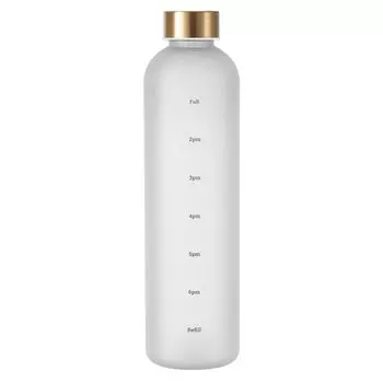 JETTING Пластиковая бутылка для воды 1 л с маркером времени