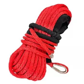 Экстренная замена для грузовика лодки, грузовика, лодки, 30 м x 16 мм, синтетический трос для лебедки, кабель ATV UTV, 12 нитей, струны, автомобильные, уличные аксессуары, фунта