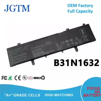 JGTM B31N1632 Сменный аккумулятор для ноутбука 11,52 В 42 Втч B31N1632 для ASUS Vivobook 14 X405 X405U X405UA 3ICP5/57/81 0B200- 02540000