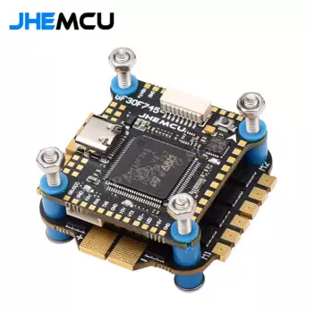 JHEMCU F745 Контроллер полета Стек GF30F745-MPU Контроллер полета BLHELI_32 45A/60A 4in1 ESC 3-6S 30X30mm для RC FPV Drone