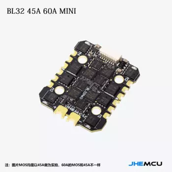 JHEMCU F745 Мини-контроллер полета Стек ICM-42688-P F745 Контроллер полета AM32 60A 4in1 ESC 3-6S для RC FPV дронов