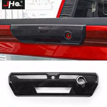 JHO ABS черная накладка на ручку задней двери для Ford F150 Raptor 2021 2022 2023 Gen3 автомобильные аксессуары
