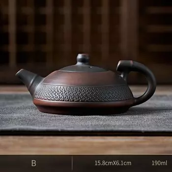 JIANGXINSHE Фиолетовый керамический чайник 201-300 мл