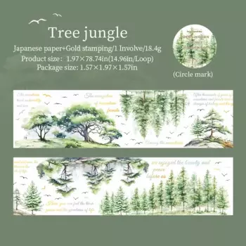 Jianwu винтажная лента для коллажа 50 мм * 200 см