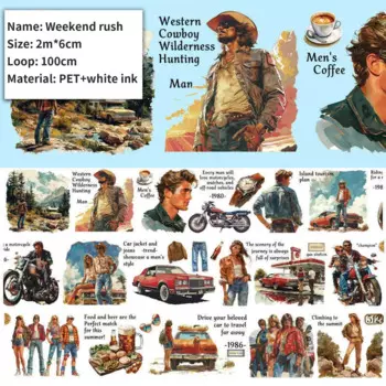 Jianwu винтажная изолента для скрапбукинга