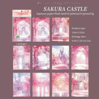 Jianwu Go See Cherry Blossoms Series наклейки для скрапбукинга