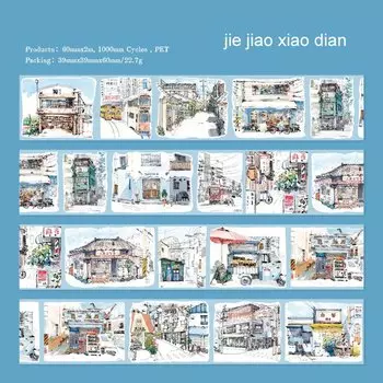 Jianwu изолента 60 мм * 200 см Four Seasons with You